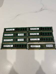 ★MICRON　1Rx8　PC4-2400T★4GB ×7枚セット＆2GB×1枚★現状品