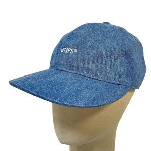 ダブルタップス WTAPS T-6M 04／Cap／Cotton． Denim． Sign 2023AW デニム キャップ 232HCDT-HT08 商品番号:8066000250229