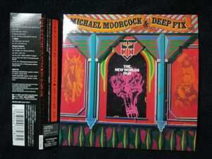 美品【帯付紙ジャケCD】Michael Moorcock & The Deep Fix - The New Worlds Fair 1975年(2008年日本盤) UKプログレ Hawkwind ※SF作家