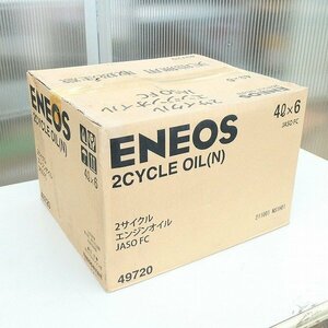 2サイクルエンジンオイル 4L 6本セット エネオス ENEOS JASO FC まとめ売り バイク 農機具 メンテナンス 未使用■LX070s■