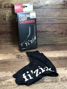 HX097 フィジーク fizik シューズカバー 黒 S 未使用