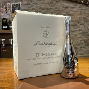 【未開栓】ランボルギーニ デミセック プラチナ ヴァルドッビアデネ 6本セット Lamborghini DEMI SEC D.O.C.G 750ml 11% 1132569