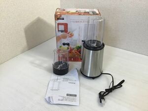 ステンレスジューサー　ミル付　HA-615T コーヒー豆　ゴマ　フルーツ　野菜　お料理の下ごしらえなど　スムージー　美品