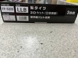 【新品】エクセルX`SELL ★ 鮎タイツFP-5320/3mm ★ブラック×レッド/ LLBサイズ