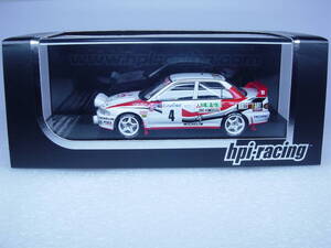 hpi・racing 1/43 Mitsubishi Lancer Evolution Rally Monte Carlo 1993 #4 A.SCHWARZ/N.GRIST 三菱 ランエボ ラリー モンテカルロ