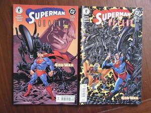 2002年アメコミ「Superman Aliens」＃1，＃2