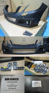 BRABUS ブラバス　正規輸入品　フロントバンパー　BENZ　Eクラス　W212　フォグランプ/ＬＥＤデイタイムランニングライト付　処分品