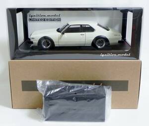 IG 3233 1/18 Nissan Skyline 2000 GT-ES (C210) White With Engine WEB限定 イグニッションモデル スカイライン ジャパン RSワタナベ L20