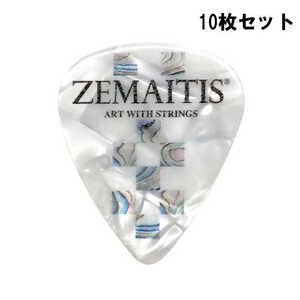 ZEMAITIS ゼマイティス ギターピック 10枚セット ZP05 TD ヘビー　H 　1.00mm ティアドロップ ピック パールフロント・デザイン