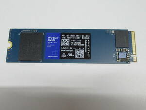 ★☆1円 ～スタート☆WD SSD M.2 2280 NVMe 500GB 使用時間:9834H☆★