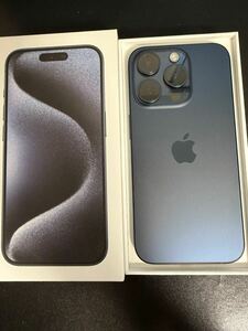  iPhone15 Pro 256 ブルーチタニウム