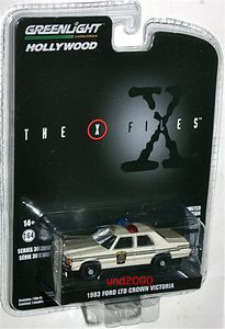 Greenlight 1/64 X- ファイル 1983 フォード LTD クラウン ビクトリア ポリスカー Ford Crown Victoria Police The X Files グリーンライト