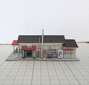 駅　［秩父鉄道　波久礼（はぐれ）駅タイプ］　　展示　ジオラマ 　　レイアウト　コレクション　などに