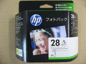 【使用推奨期限 2023.01】 hp(エイチピー)【純正】 CR714AJ 純正プリンターインク 28 3色カラー Deskjet Officejet Picty