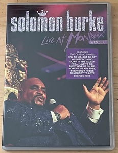 Solomon Burke ソロモン・バーク Live at Montreux 2006 DVD 中古 SOUL R&B ライヴ映像