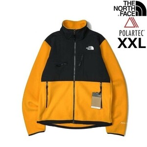 1円～!売切!【正規新品】THE NORTH FACE◆DENALI JACKET フリース デナリ US限定 厚手 ポーラテック 大きいサイズ(XXL)オレンジ 181024-15