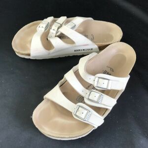 ドイツ製★ビルケンシュトック/birkenstock★コンフォートサンダル【22.5/35/白/WHITE】Shoes◆Q-127