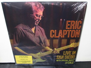 sealed 未開封 US-original Live In San Diego(With Special Guest J.J. Cale) 3LP[Analog] Eric Clapton (Slide Guitar-Derek Trucks) 