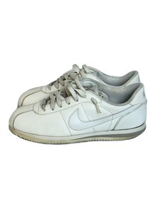 NIKE◆CORTEZ BASIC LEATHER 06/コルテッツベーシックレザー/ホワイト/316418-113/28cm