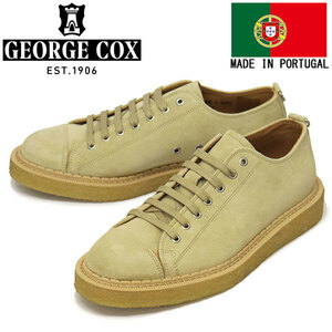 GEORGE COX (ジョージコックス) UTILITY MONKEY SHOE ラバーソール レザーシューズ 417C SAND SUEDE UK6-約25.0cm