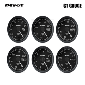 PIVOT ピボット GTゲージ60 (φ60/OBD/水温計) フィット GK3/GK4/GK5/GK6 L13B/L15B H25/9～H29/5 (GOW