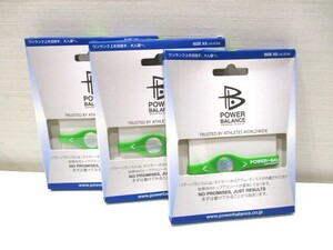 新品　パワーバランス　3本　ブレスレット　power balance　送料無料