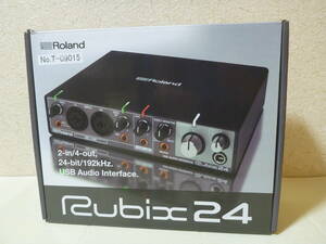 T-09015 / Roland / USBオーディオインターフェース / Rubix24 / 通電のみを確認 / ゆうパック発送 / 80サイズ / ジャンク扱い