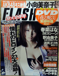 ◆FLASH 2010/8/17・24◆佐藤寛子 優木まおみ 磯山さやか 熊田曜子 小向美奈子 安めぐみ 春菜なな 釈由美子 小林ひとみ 沢尻エリカ AKB48◆