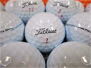 ●タイトリスト Titleist プロ V1x【PRO V1x】2019年モデル ホワイト 30個 ロストボール●