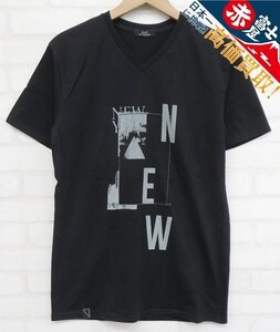 7T7304【クリックポスト対応】5351 POUR LES HOMMES 半袖VネックTシャツ 5351プールオム