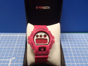 綺麗！送料込！ケース付き！ G-SHOCK DW-6900CS クレイジーカラーズ ピンク Crazy Colors 