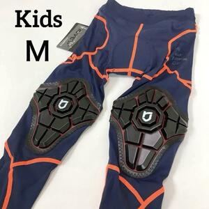 【新品】サイクルパンツ Mサイズ ネイビー×オレンジ ランバイク ストライダー