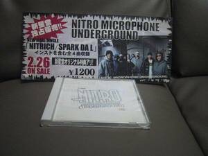 [CD]NITRO microphone UNDERGROUND[NITRICH]CD+POP