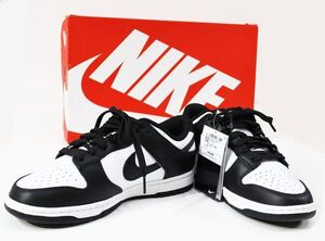 NIKE (ナイキ) DUNK LOW RETRO ダンク ロー レトロ / WHITE/BLACK-WHITE / DD1391-100 未使用品 26cm □