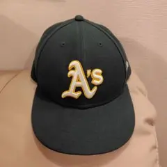 【briwn別注】アスレチックス NEWERA 59FIFTY LP キャップ