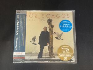 ボズ・スキャッグス　スピーク・ロウ　SHM-CD DVD　未開封