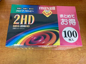 新品 FD maxell 2HD 100枚