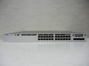 《》【中古】Cisco WS-C3850-24T-E Catalyst 3850シリーズ C3850-NM-4-1Gモジュール 電源二重 初期化