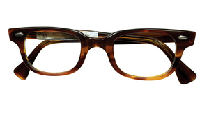 正統派CLASSIC上級RAREモデル1960sデッド USA製 AO アメリカンオプティカル AMERICAN OPTICAL メインイベント AMBER size44/22 ビンテージ