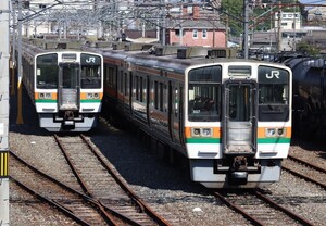 D1024 三岐鉄道 211系（仮） 鉄道写真