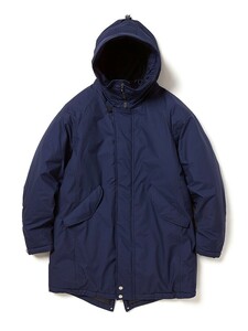 nonnative 40th 21aw TROOPER PUFF COAT NYLON RIPSTOP WITH GORE-TEX INFINIUM size1 ネイビー ダウンジャケット N-3B モッズコート