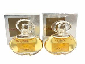 サルヴァトーレフェラガモ　Salvatore Ferragamo　incanto　インカント　オーデパルファム　5ml×2　ミニ香水　YMK-692