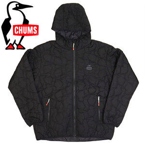 CHUMS (チャムス) CH04-1415 Booby Stitch Padded Hoodie ブービーステッチパテッドフーディ CMS157 K001Black L