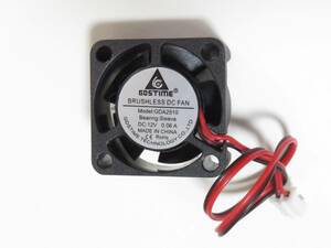 25*25*10 2個入り DC12V ブラシレスDCミニ冷却ファン