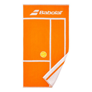 【日本未展開】バボラ(Babolat) ミディアム ロゴ タオル（オレンジ）