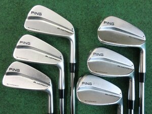 PING BLUEPRINT ブループリント 5～P 6本セット ダイナミックゴールド　AMT WHITE R300 黒ドット