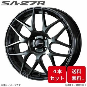 ウェッズ ホイール ウェッズスポーツ SA-27R フィット/フィットアリア GD1/GD2/GD3/GD4/GD5/GD6/GD7/GD8/GD9 ホンダ 4本セット 0074158