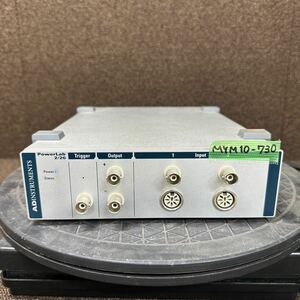 MYM10-730 激安 データ収録システム PowerLab 2/26 PL2602 通電OK 中古現状品 ※3回再出品で処分