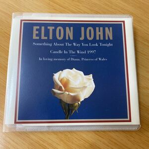 【美品】Elton John / Something About The Way You Look Tonight / Candle In The Wind 1997 エルトン ジョン