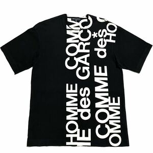 コムデギャルソン オム ad2006 ロゴプリント 半袖 Tシャツ ブリーチ 製品プリント加工 メッセージ COMME des GARCONS HOMME archive